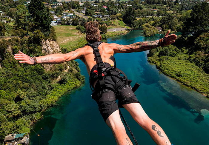 deportes extremos en Queenstown