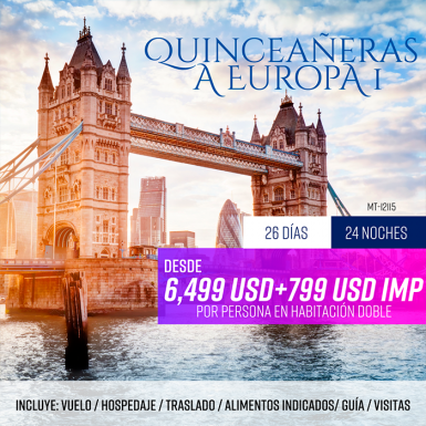 Quinceañeras en Europa