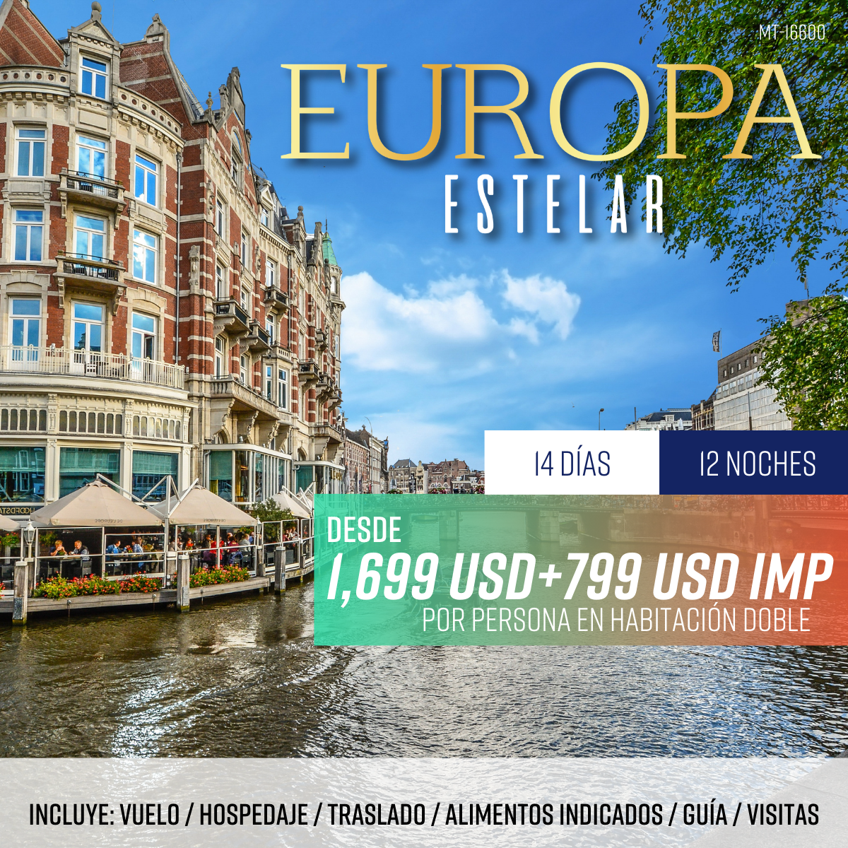 Turismo sostenible viaja por europa